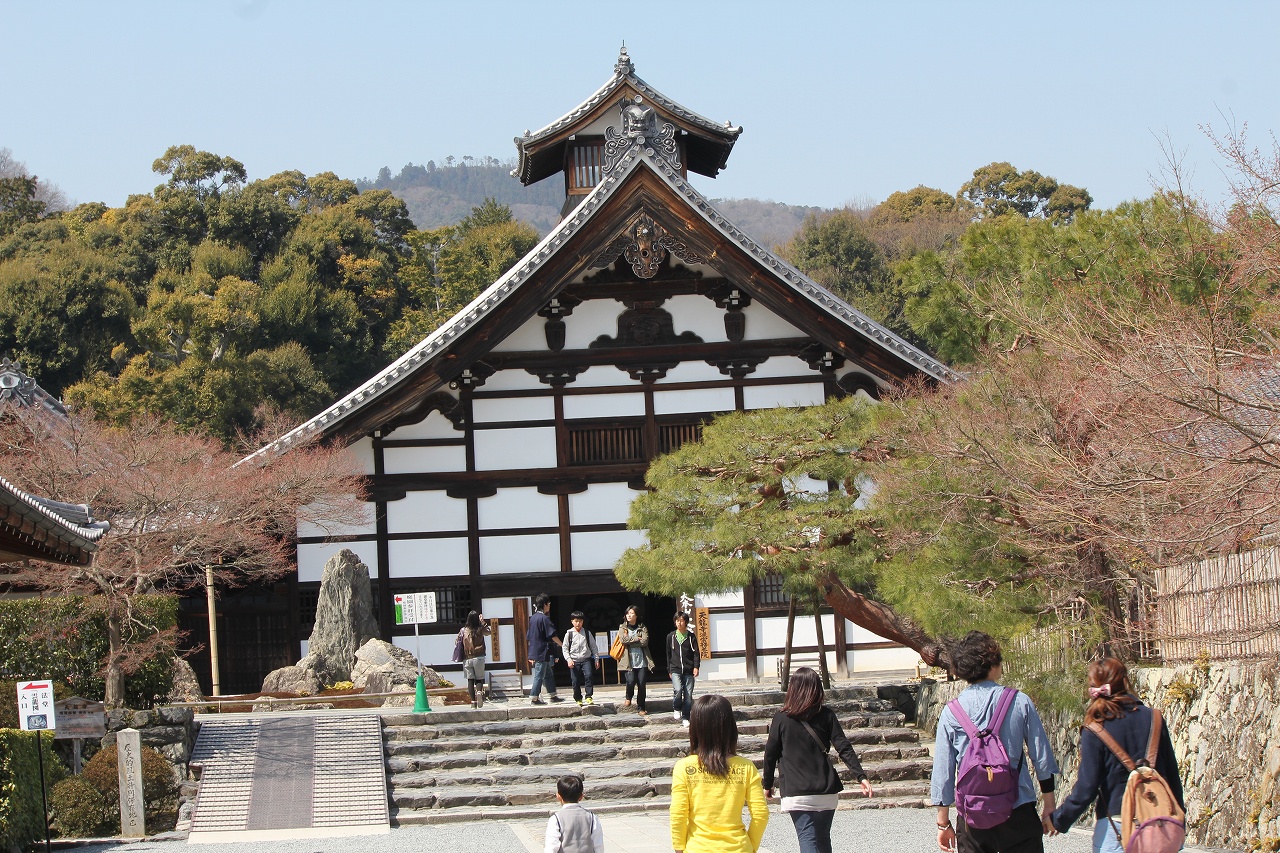 京都市嵐山の天龍寺